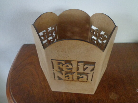 Porta Panetones Feliz Natal
