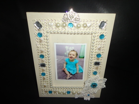 Porta Retrato com Pedrarias-black Friday-29,90
