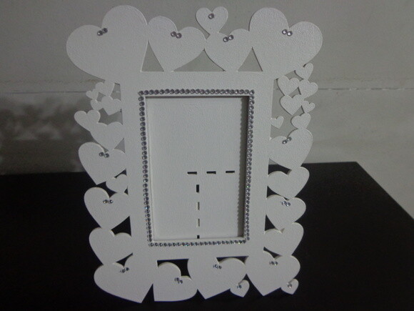 Porta Retrato Corações