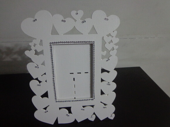 Porta Retrato Corações
