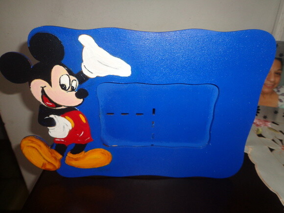 Porta Retrato Mickey