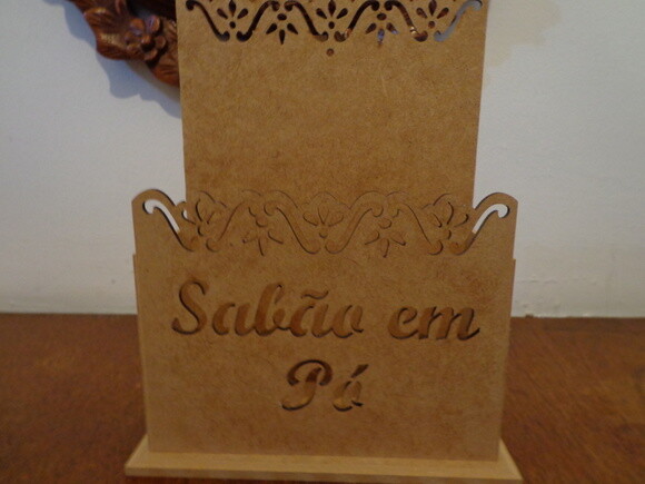Porta Sabão em Pó a Laser-black Friser-29,90