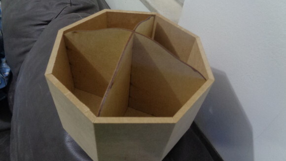 Porta Talheres Giratório em mdf