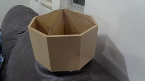 Porta Talheres Giratório em mdf