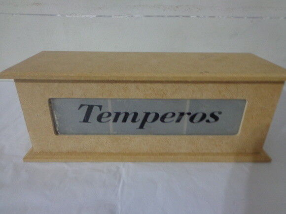 Porta Temperos com Vidro-