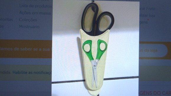 Porta Tesoura em Mdf-sem Pintar