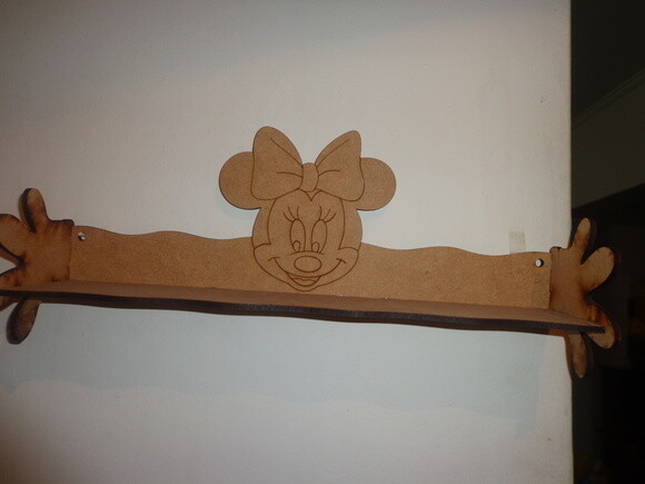 Prateleira Minie ou Mickey-preço Unitário-black Friday