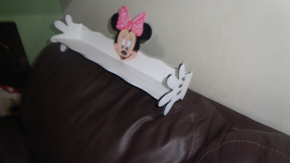 Prateleira Minnie ou Mickey-preço Unitário