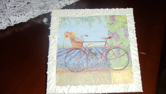 Quadro Bicicleta e Pic Nic