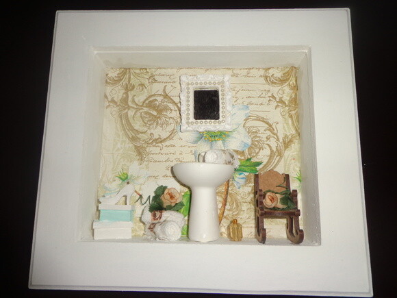 Quadro Banheiro Singelo