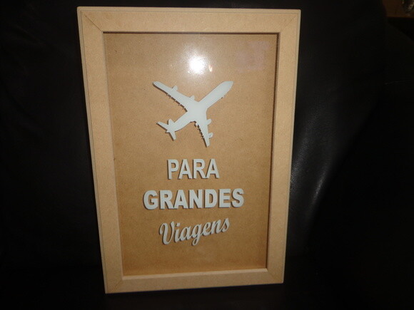 Quadro Cofre Grandes Viagens