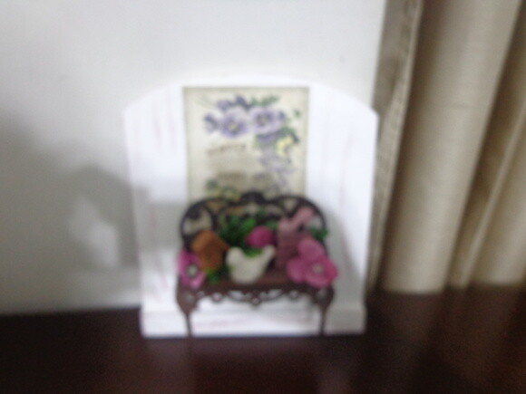 Quadro Decorativo Banco no Jardim