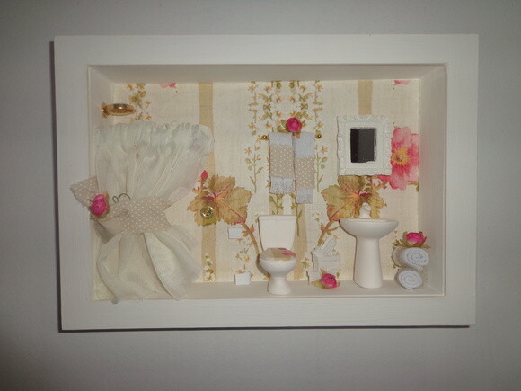 Quadro Decorativo Banheiro Chic-03