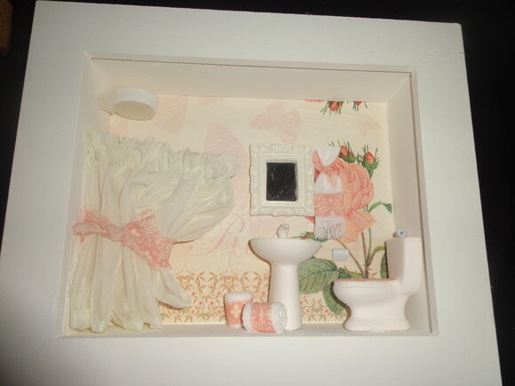 Quadro Decorativo Banheiro e Box