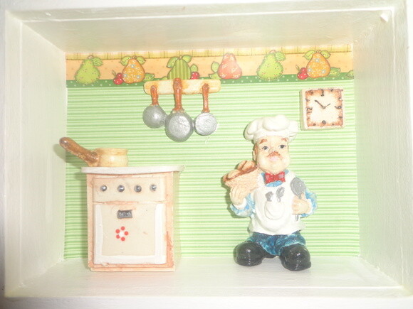 Quadro Decorativo Bom Cozinheiro