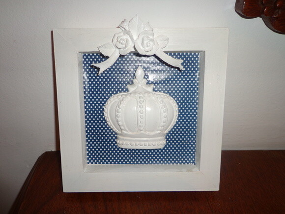 Quadro Decorativo Coroa Real
