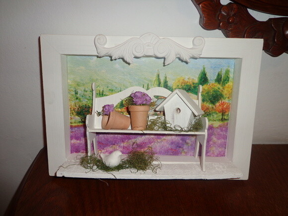 Quadro Decorativo Encanto de Jardim