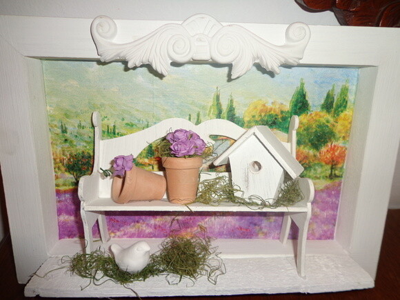Quadro Decorativo Encanto de Jardim