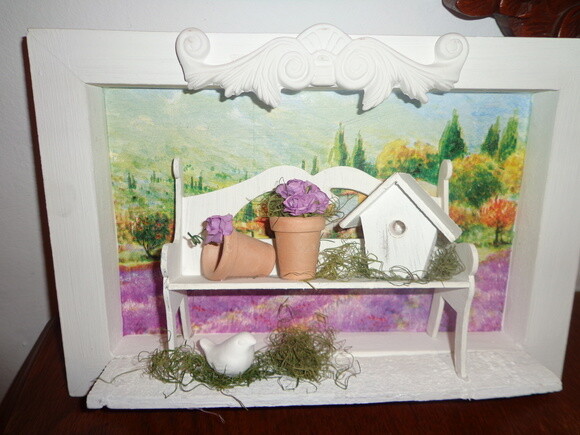 Quadro Decorativo Encanto de Jardim
