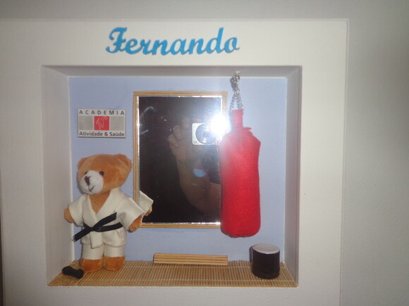Quadro Decorativo Judoca
