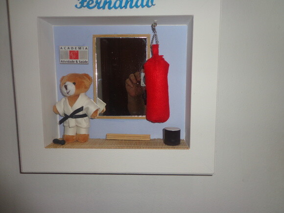 Quadro Decorativo Judoca
