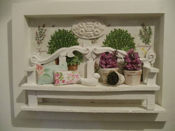 Quadro Decorativo lindo Jardim