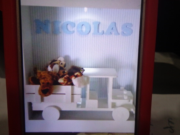Quadro Decorativo Maternidade Caminhão