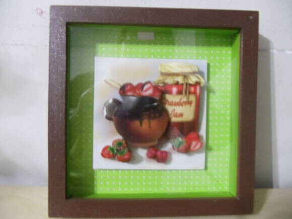 Quadro Decorativo Morangos