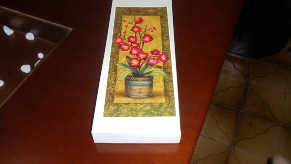 Quadro Decorativo Vaso com Flores