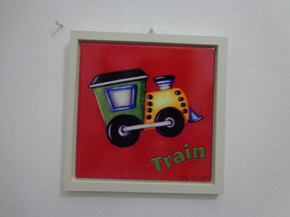 Quadro Infantil Trenzinho