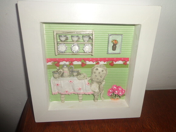 Quadro Miniatura Bela Cozinha