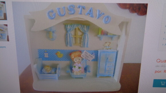 Quadro Miniatura do Gustavo