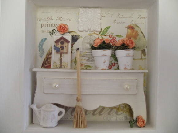 Quadro Miniatura Jardinagem