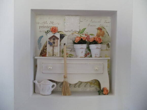 Quadro Miniatura Jardinagem