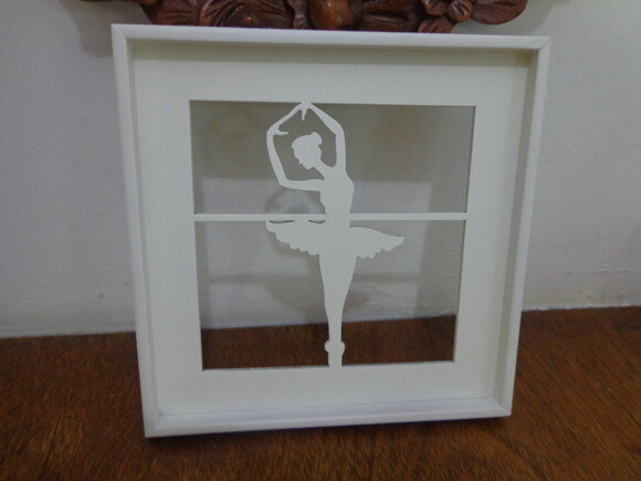 Quadro Recortado Bailarina