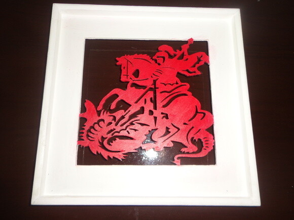Quadro Recortado São Jorge