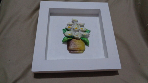 Quadro Vaso e Flores