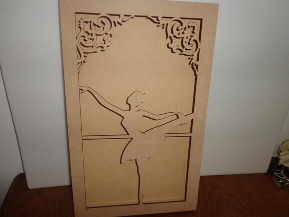 Quadros Bailarinas a Laser