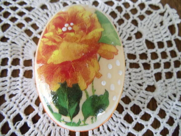 Sabonetes Decorados Rosas-2 Por30,00