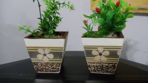 Vaso Flor-medio-dupla