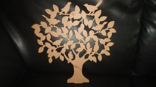 Arvore 30 cm em mdf