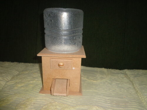 Baleiro Quadrado em mdf