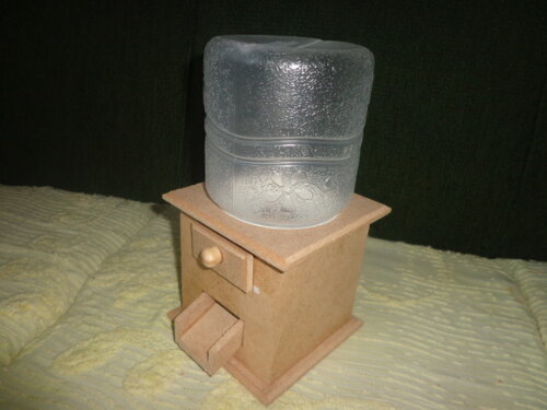 Baleiro Quadrado em mdf