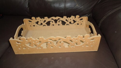 Bandejas em mdf Cru--preço Especial-trio-65,00