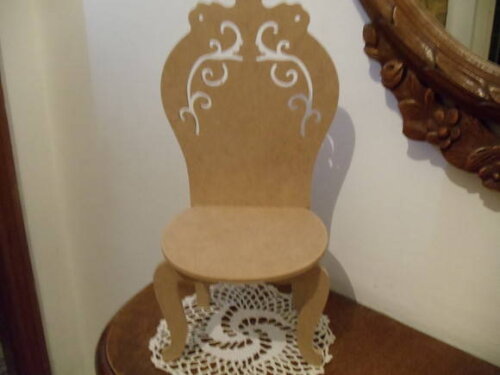 Cadeira Provençal em mdf