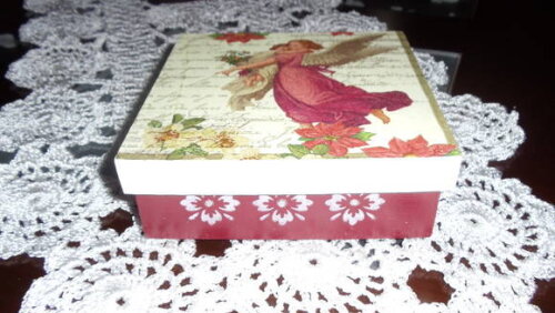 Caixa Anjo do Natal-