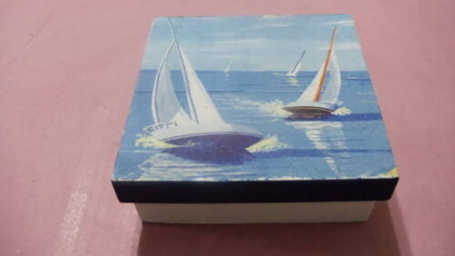 Caixa com Sabonete- Barcos