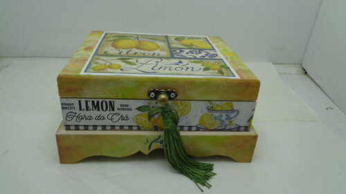 Caixa de Chá Limões