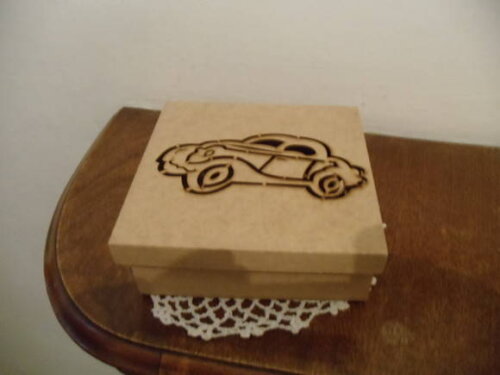Caixa de mdf Meu Carro