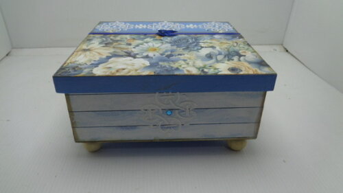 Caixa Decorada Azul-black Friday-49,90